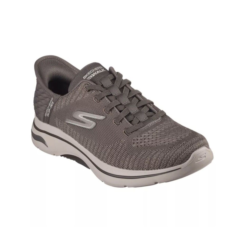 Skechers Men's Go Walk Arch Fit 2.0 Grand Select 2 Sneaker Taupe size 9 Men’s